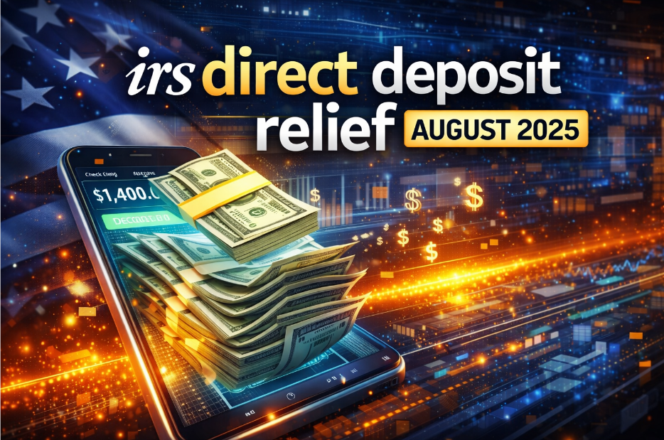 irs direct deposit relief august 2025