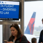 delta flight dl275 diverted lax